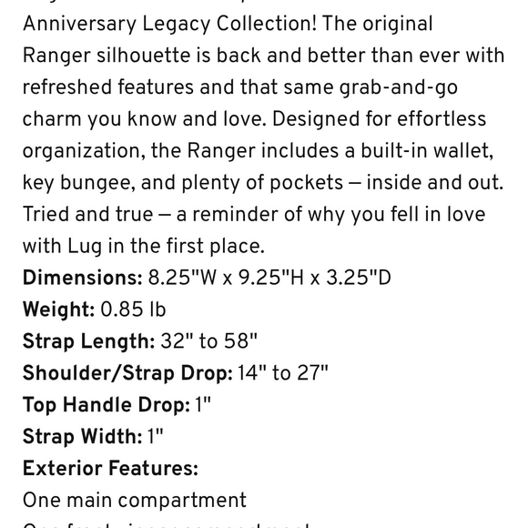 Lug - Ranger Legacy Collection - Picture 7 of 8